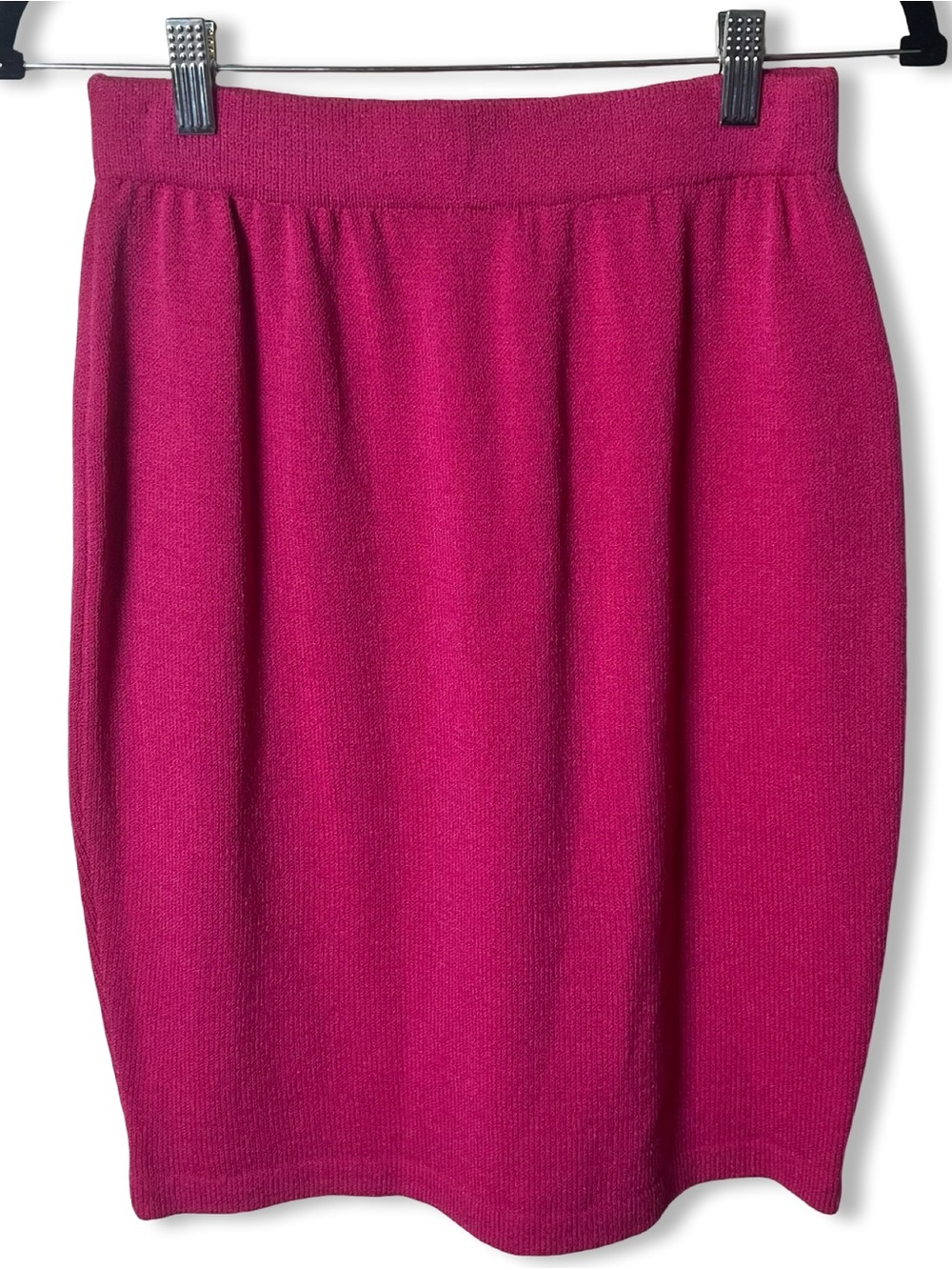 St. John Collection by Marie Gray VTG Pink Knit 2-Piece Jacket & Skirt Set Sz. 6 - Picture 8 of 12